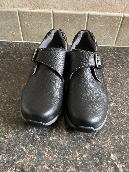 DREW Other - DREW Tempo Black Slip-On shoes with Buckle Strap